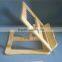 Factory price eco-friend natural wooden reading book holder for students
