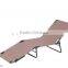 stainless steel beach chair with foot rest