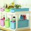 Double Layer Kitchen Sundries Plastic Storage Box