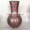 Color Mosaic Modern Flower Vase Tall Glass