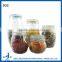glass airtight tea tins with clamp lid CK13