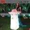 illuminated glow furniture with RGB lighting for events GF323