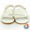 Wholesale Soft Sole Moccasins Prewalker Tassel Pink Girls Sandals