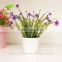 GNW GP025 Artificial Plastic Flower Plant Pots for office table decoration