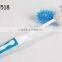 Long handle plastic toilet brush cleaning brush