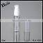 20ml clear PET cosmetic plastic spray bottle wholesale small plastic spray bottle with clear over cap