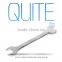 metric double open end wrench,mirror surface CR-V double end wrench,anti-rust open end wrench
