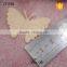Lovely beautiful small ivory butterfly applique for girl dresses