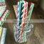 Fancy Bulk Sale Custom Design Paper Drinking Straw