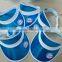 Nestle Uv/pvc Sun Visor Hats With Printing Logo--pass the uv Transmittance and 6p Test