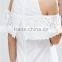 Fashion Women Lace Insert Shift Dress Cold Shoulder A-line Mini Dress Female Vestidos