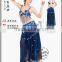 Fashion Nickle Coin Bollywood Dress Hand Make Show Skirts STELISY A0011Set