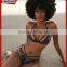 Factory in China 2017 New Design Hot Sexy Girl Swimwear Two Pieces Micro Crochet Bikini