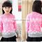 2016 fashion low price flower low MOQ knitted sweater design girl winter clothing