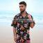 hot style linen custome hawaiian shirt