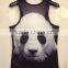 Cute wholesale mens cheap 3d animal printed tank tops cool design tank tops with designs
