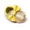 High quality pu sequin baby moccasins