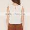 2016 guangzhou shandao high quality summer new design casual sleeveless lace patchwork women western tops