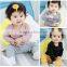 B22455A New Autumn style Sweet Baby Girl thin coat pure color cotton coat