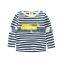 Autumn Spring Kids Boy Long Sleeve Stripe T-shirt Child Tops