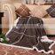 Home decorative goods royal design PV plush with sherpa back side blanket