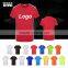 Custom Logo printing 100% Dry Fit Polyester football t-shirt