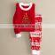 Hot sale popular fashion children christmas pajamas matching family christmas pajamas