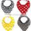 2017 hot selling Customized printed baby bandana bibs,