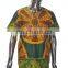 Africa wholesale custom t shirt traditional patterm print men shirt 2017