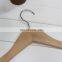 China Wholesaler Hot Sale Natural Wooden Hanger with Clips for Suita /Pants