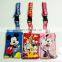 Cheap New Product Card Silicone Mickey Mouse Lanyards Wholesale