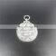 Zhongshan zinc sport medallion football keychain