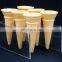 21 holes Custom Transparent Plexiglass Acrylic Ice Cream Cone Display Stand Cake Candy Holder