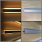 Up and down Light for wood shelf