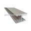 Extruded aluminium profile for sliding door and window anodized silver mid rail H bar