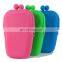 Japanese Style Candy Color Pouch Women Cosmetic Coin Purse Case Clutch Silicone Wallet