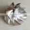 HY35 55.96/78.00mm 7+7 Blades Turbocharger Billet/milling/aluminum 2618 Compressor Wheel