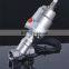 High quality port size 3/8"-3" stainless steel pneumatic angle seat valve with solenoid valve