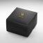 Wholesale OEM customized luxury Square black watch box cardboard watch packaging box with PU pillow