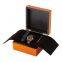 Factory  price customized luxury wooden watch box, wooden watch packaging case with cleaning cloth