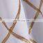 i@home modern polyester custom diamond weave white silver shower curtain waterproof