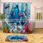 I@home Polyester Fabric Cartoon Bathroom Dolphin Shower Curtain Ocean Waterproof Custom