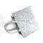 factory supply customized size felt bag tote