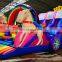 China manufacturer Commercial Air Inflatable bouncer slide  Inflatable  jumping slide For Festival