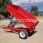 Agricultural small tractors 4 wheels farm trailers for sale