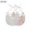 Fashion Cotton Linen Feeding Lace-Up Bibs For Baby