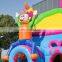 Candle Clown Bounce House Commercial Inflatable Bouncy Castle Combo Slide