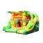 Jungle Theme Children's Inflatable Castle Combos With Double Slide