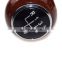 Wholesale Black 5-SPEED GEAR SHIFT KNOB Wooden GAITOR BOOT Fit For VW JETTA 98-04