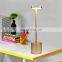 High-quality Chargeable Table LED Lamp Touch Hotel Study Desk Table Lamp USB led lights battery lamp